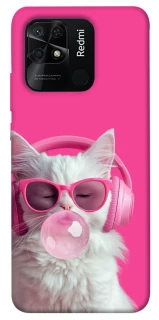 Чехол на Xiaomi Redmi 10C Pink kitty фото 1 из 1