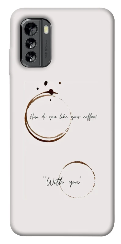 Чехол на Nokia G60 Coffee with you фото 1 из 1