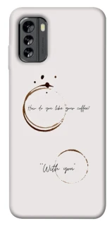 Чехол на Nokia G60 Coffee with you фото 1 из 1