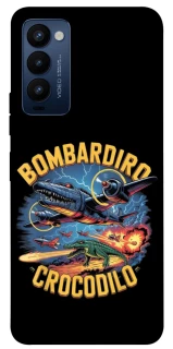 Чехол на TECNO Camon 18 Bombardino Crocodilo v2 фото 1 из 1