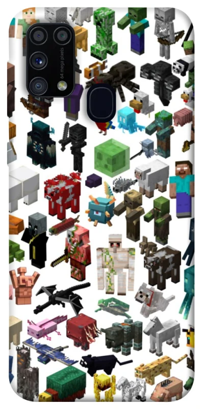 Чохол на Samsung Galaxy M31 Minecraft v4 фото 1 з 1