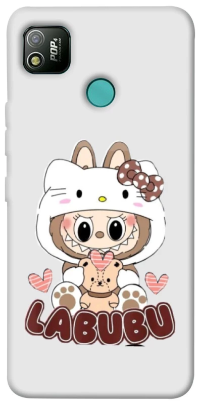 Чохол на TECNO POP 4 Hello Kitty Labubu фото 1 з 1