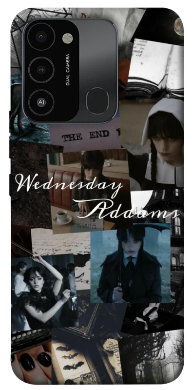 Чохол на TECNO Spark 8C Wednesday Collage ver.1 фото 1 з 1