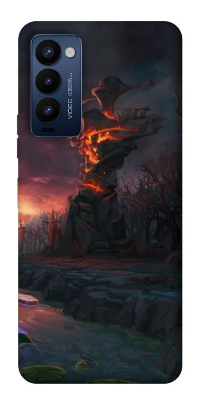 Чехол на TECNO Camon 18 Pro Dota road фото 1 из 1