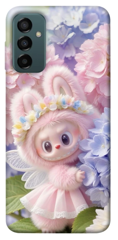 Чохол на Samsung Galaxy M13 4G Labubu & Flowers ver.1 фото 1 з 1