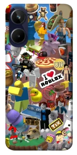 Чехол на Realme 10 4G Roblox collage ver.5 фото 1 из 1