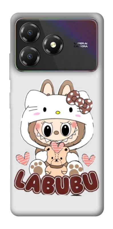 Чохол на ZTE Blade A36 Hello Kitty Labubu фото 1 з 1