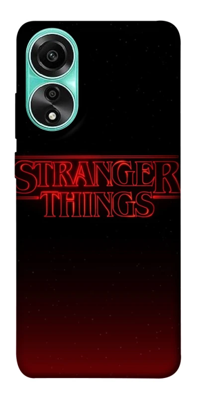 Чехол на Oppo A78 4G Stranger Things ver.18 фото 1 из 1