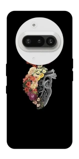Чохол на Nothing Phone (3a) Heart with flowers фото 1 з 1