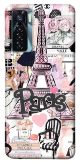 Чехол на TECNO Camon 17 Pro Fashion collage ver.8 фото 1 из 1