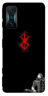 Чехол на Xiaomi Redmi K50 Gaming berserk black фото 1 из 1
