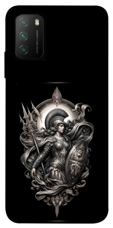 Чохол на Xiaomi Poco M3 Goddess of war ver.4 фото 1 з 1