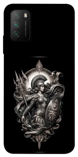 Чохол на Xiaomi Poco M3 Goddess of war ver.4 фото 1 з 1