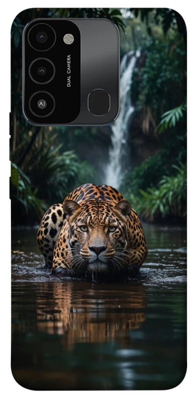 Чехол на TECNO Spark 8C Leopard in water фото 1 из 1