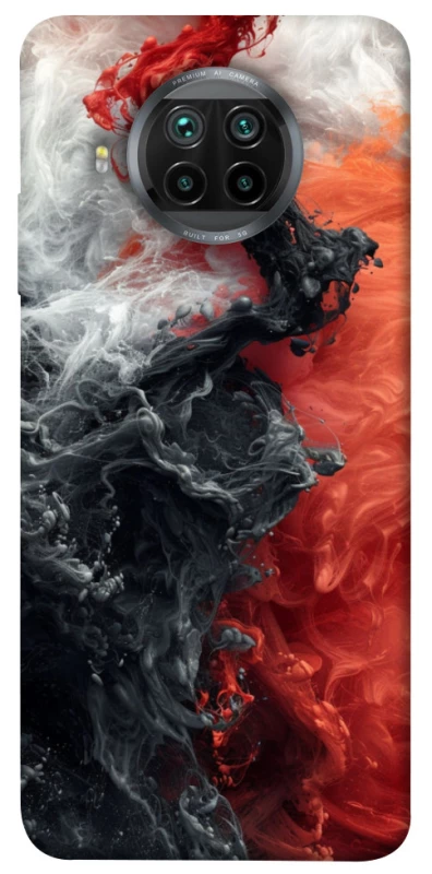 Чохол на Xiaomi Mi 10T Lite / Redmi Note 9 Pro 5G Black and Red фото 1 з 1