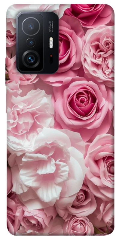 Чохол на Xiaomi 11T / 11T Pro Рожеві Квіти фото 1 з 1