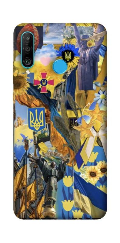 Чехол на Huawei P30 lite Ukraine style ver.8 фото 1 из 1