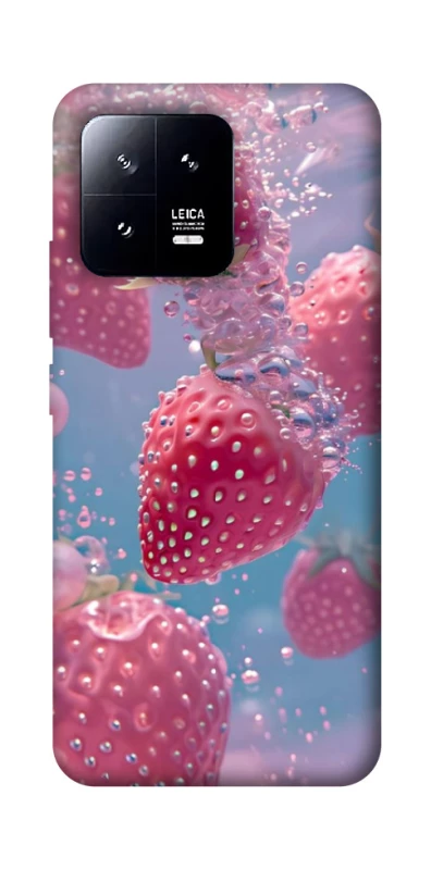 Чехол на Xiaomi 13 Клубника в воде фото 1 из 1