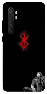Чехол на Xiaomi Mi Note 10 Lite berserk black фото 1 из 1