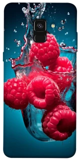 Чехол на Samsung A530 Galaxy A8 (2018) Малинка в воде фото 1 из 1