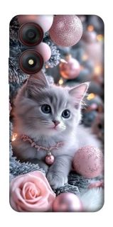 Чохол на ZTE Blade A34 4G Christmas Kitty фото 1 з 1