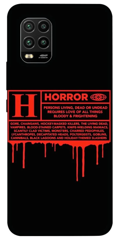 Чохол на Xiaomi Mi 10 Lite Horror Halloween фото 1 з 1