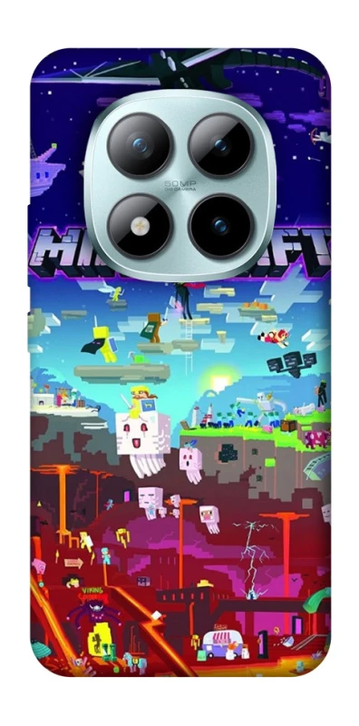 Чохол на Xiaomi Redmi Note 15 Pro+ 5G Minecraft world фото 1 з 1