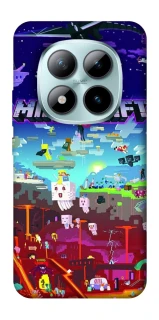 Чехол на Xiaomi Redmi Note 15 Pro+ 5G Minecraft world фото 1 из 1