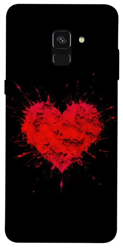 Чохол на Samsung A530 Galaxy A8 (2018) Splash heart фото 1 з 1