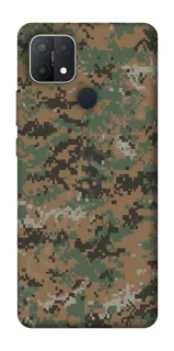 Чехол на Oppo A15s / A15 Camouflage v32 фото 1 из 1