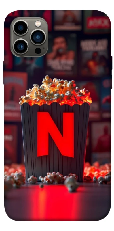 Чехол на Apple iPhone 12 Pro (6.1") Netflix and popcorn фото 1 из 1
