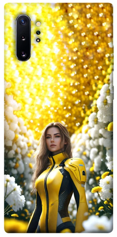 Чохол на Samsung Galaxy Note 10 Plus Cyber space girl ver.2 фото 1 з 1