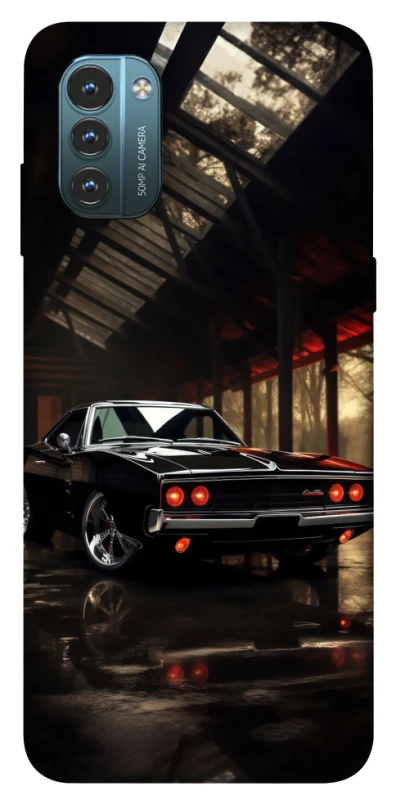 Чохол на Nokia G21 Black classic car фото 1 з 1