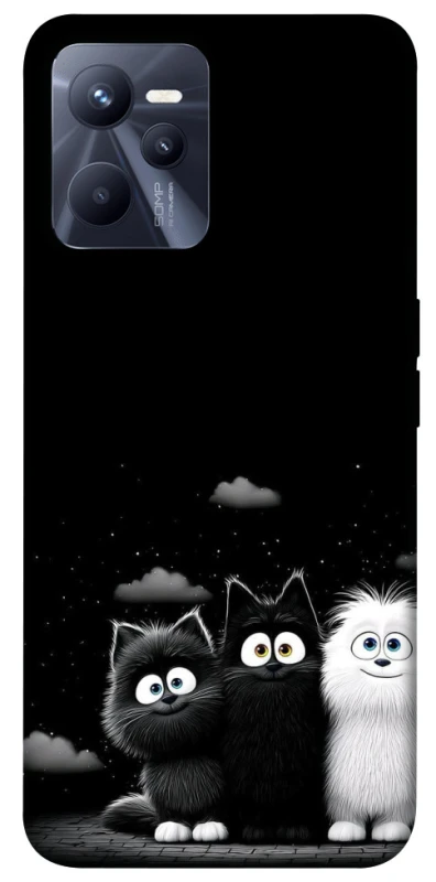 Чехол на Realme C35 Three Cats фото 1 из 1