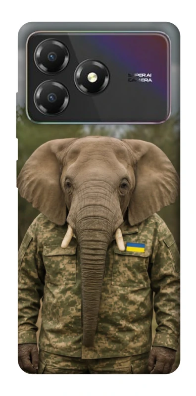 Чехол на ZTE Blade A36 Слон защитник фото 1 из 1