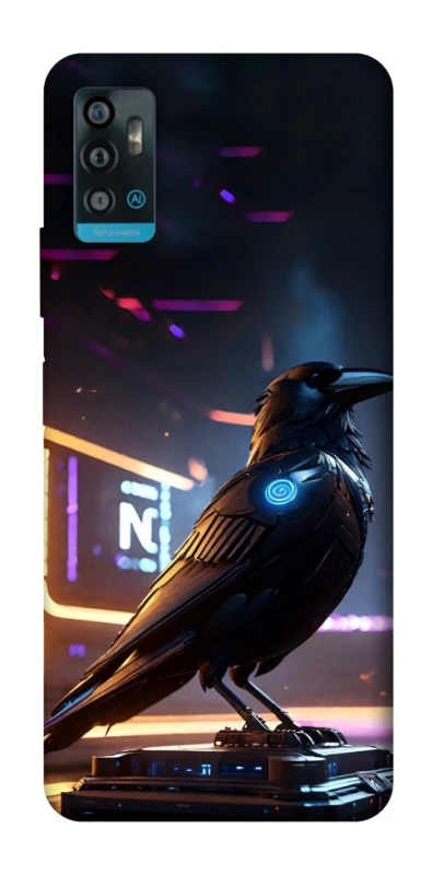 Чехол на ZTE Blade A71 Cyber Raven фото 1 из 1