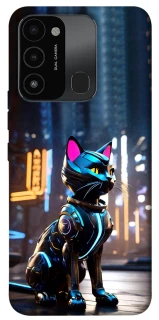 Чохол на TECNO Spark 8C Cyber cat фото 1 з 1