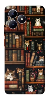 Чехол на Realme Note 50 5G Cats & Books фото 1 из 1