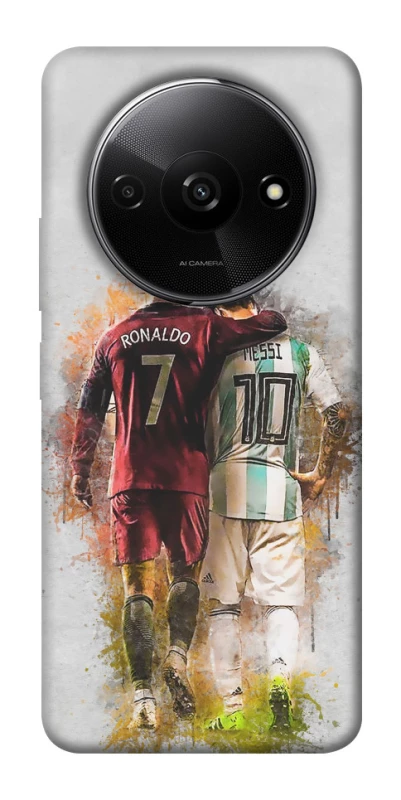 Чохол на Xiaomi Redmi A3 Ronaldo та Messi фото 1 з 1