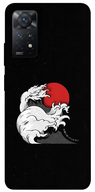 Чехол на Xiaomi Redmi Note 11 Pro 4G/5G Волны Японии v2 фото 1 из 1