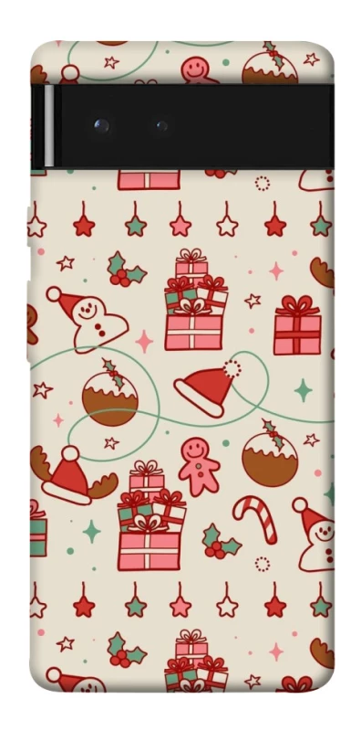 Чехол на Google Pixel 6 Новогодний v14 фото 1 из 1