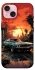 Чехол на Apple iPhone 15 (6.1") Car at sunset фото 1 из 1