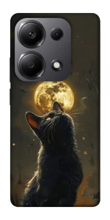 Чехол на Xiaomi Redmi Note 13 Pro 5G Кот под луной v2 фото 1 из 1