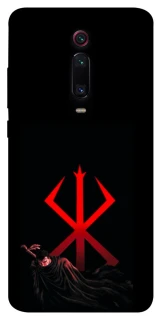 Чехол на Xiaomi Redmi K20 / K20 Pro / Mi9T / Mi9T Pro Berserk Red Logo фото 1 из 1