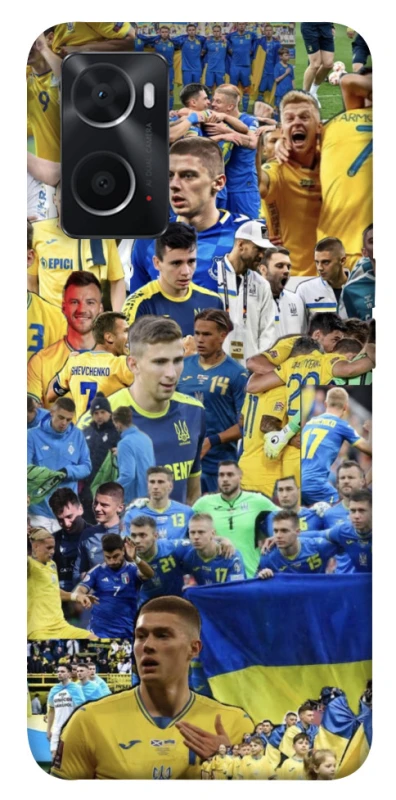 Чохол на Oppo A76 4G UA-Football ver.6 фото 1 з 1