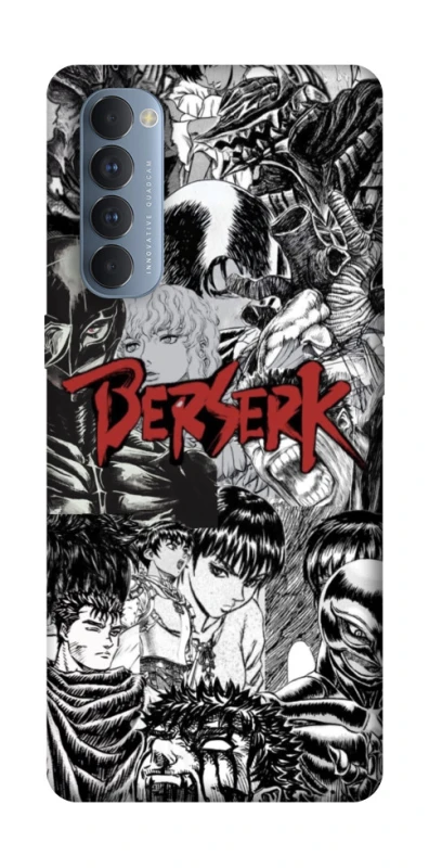 Чохол на Oppo Reno 4 Pro Berserk Collage фото 1 з 1