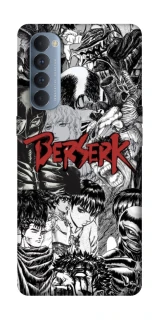 Чехол на Oppo Reno 4 Pro Berserk Collage фото 1 из 1