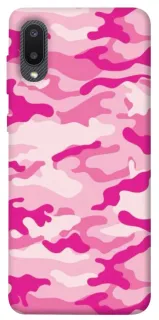 Чехол на Samsung Galaxy A02 camouflage pink фото 1 из 1