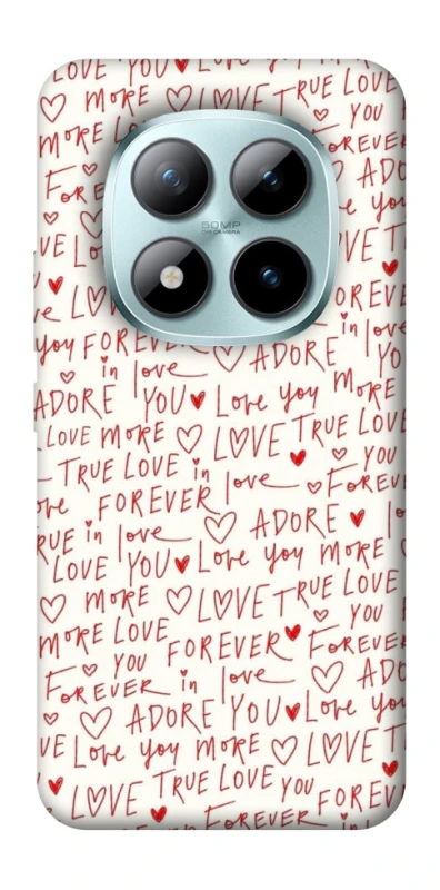 Чехол на Xiaomi Redmi Note 15 Pro+ 5G Love aesthetic ver.4 фото 1 из 1