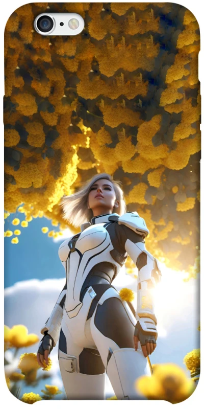 Чохол на Apple iPhone 6/6s plus (5.5") Cyber space girl ver.3 фото 1 з 1